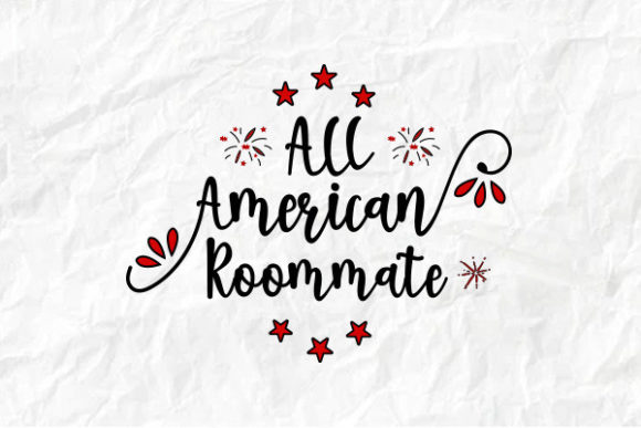 4th of July All American Roommate Tshirt