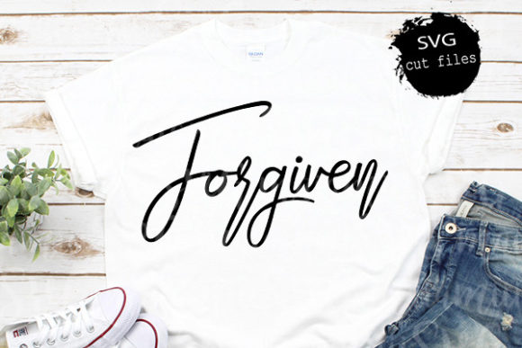 Forgiven SVG Graphics for T-Shirt Designs