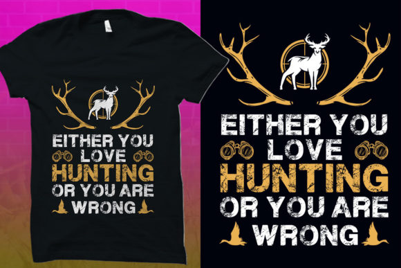 Hunting T-Shirt Graphics: Bold T-Shirt Designs for Brand Impact