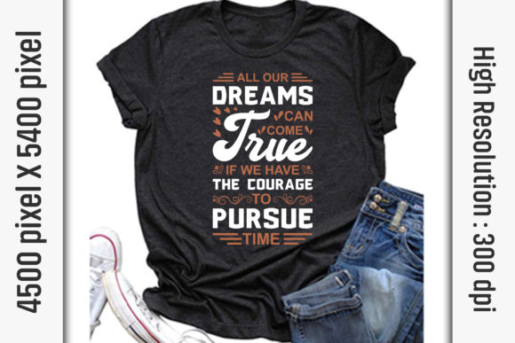 Motivational Quotes SVG Cut Files, All Our Dreams