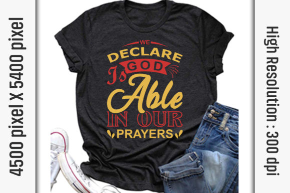 Prayer Quotes SVG Cut Files: Graphics for T-Shirt Designs