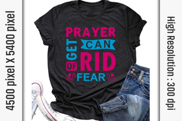 Prayer Quotes SVG Cut Files: Graphics for T-Shirt Designs