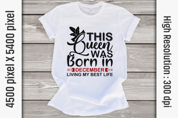Queen Quotes SVG Cut Files: December Queen