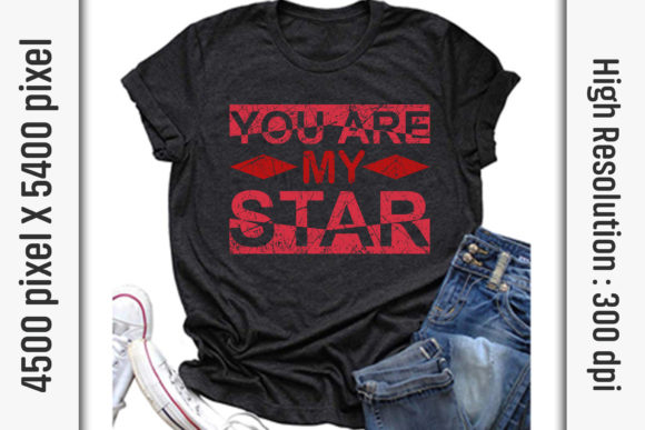 Squad Cancer Quotes Graphics: You Are My Star T-Shirt Designs